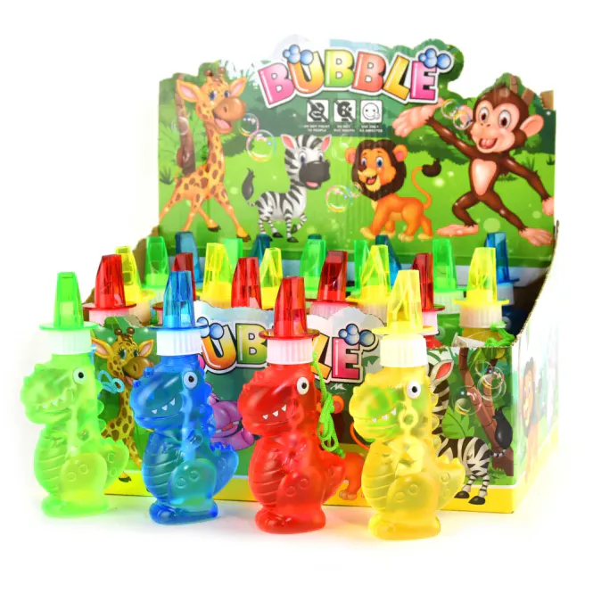 Hovedbilde BUBBLES DINOSAUR W WHISTLE