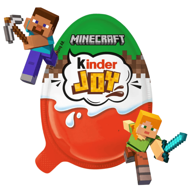 Hovedbilde  KINDER JOY  Minecraft
