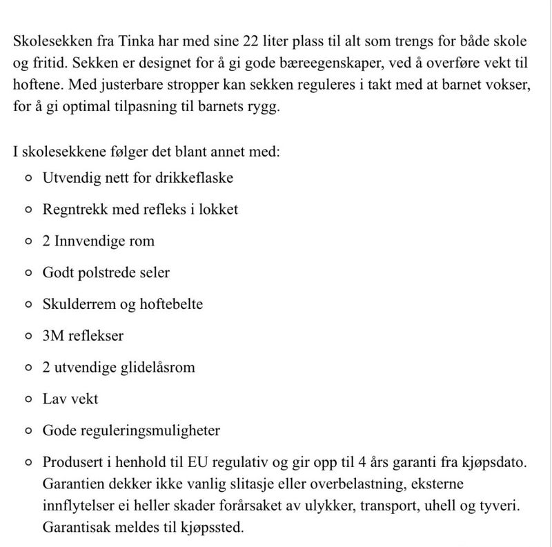 SKOLESEKK 22L UNICORN ROSA
